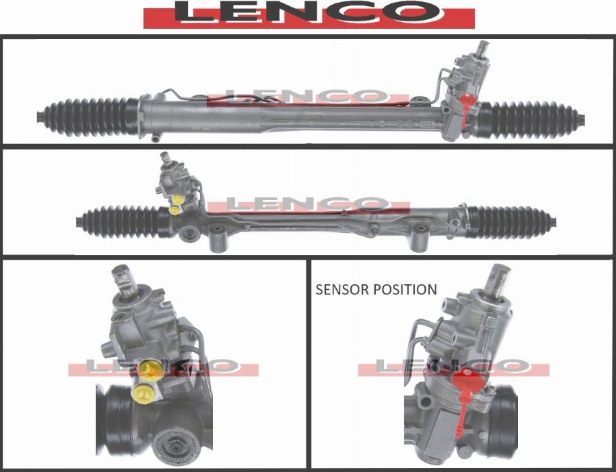 Lenco SGA006L - Рулевой механизм, рейка autosila-amz.com