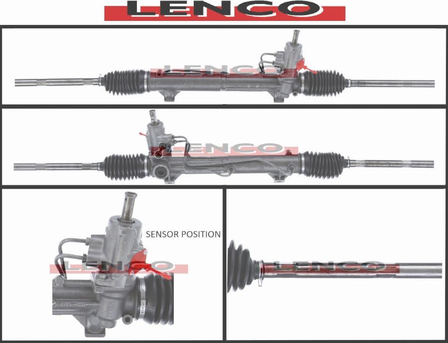 Lenco SGA163L - Рулевой механизм, рейка autosila-amz.com