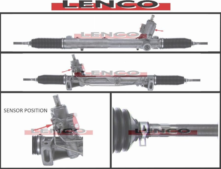 Lenco SGA1064L - Рулевой механизм, рейка autosila-amz.com