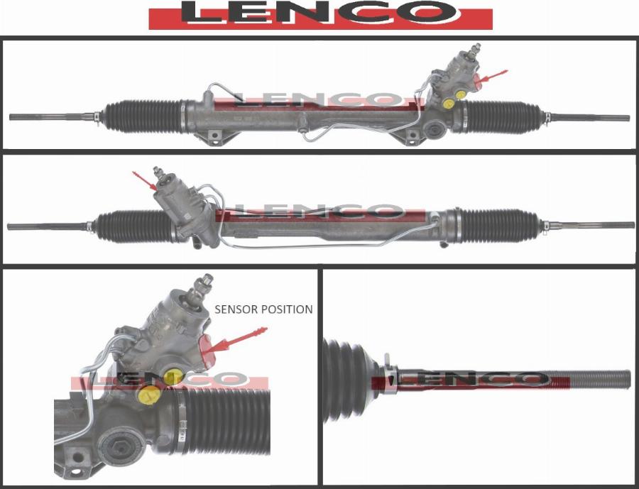 Lenco SGA1038L - Рулевой механизм, рейка autosila-amz.com