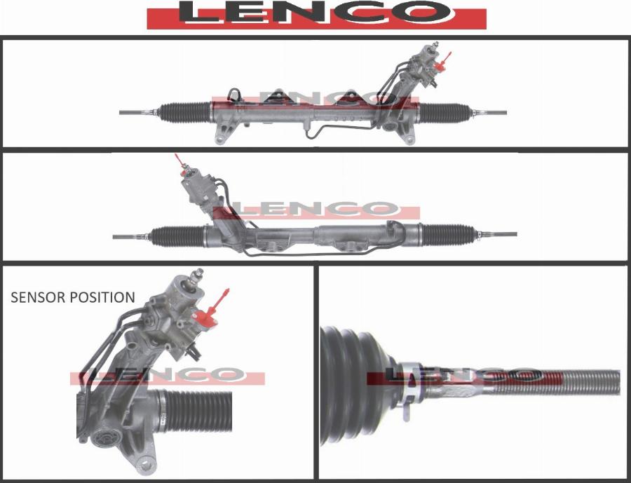 Lenco SGA1117L - Рулевой механизм, рейка autosila-amz.com