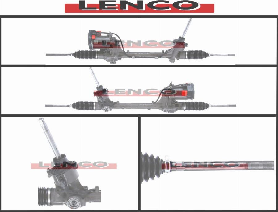 Lenco SGA1317L - Рулевой механизм, рейка autosila-amz.com