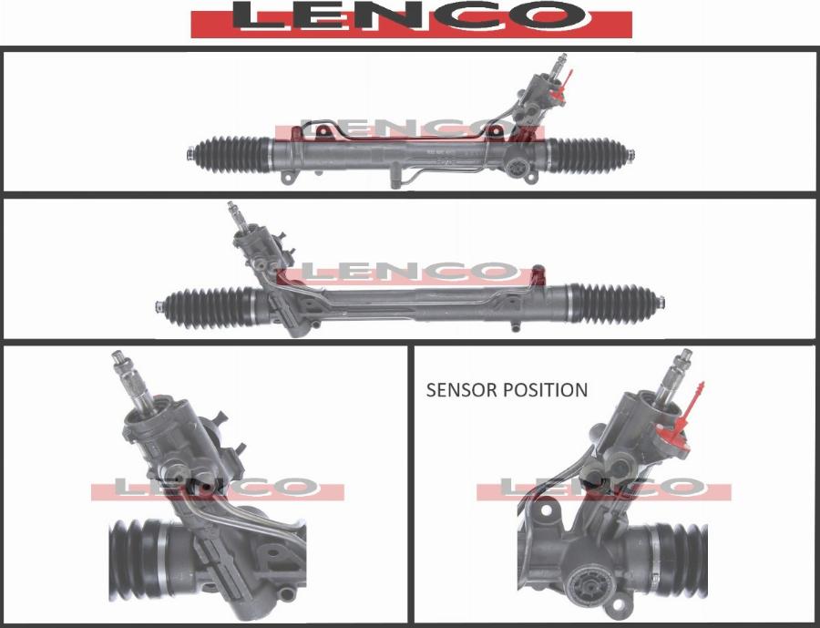 Lenco SGA893L - Рулевой механизм, рейка autosila-amz.com