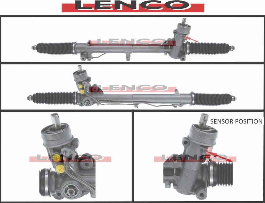 Lenco SGA852L - Рулевой механизм, рейка autosila-amz.com