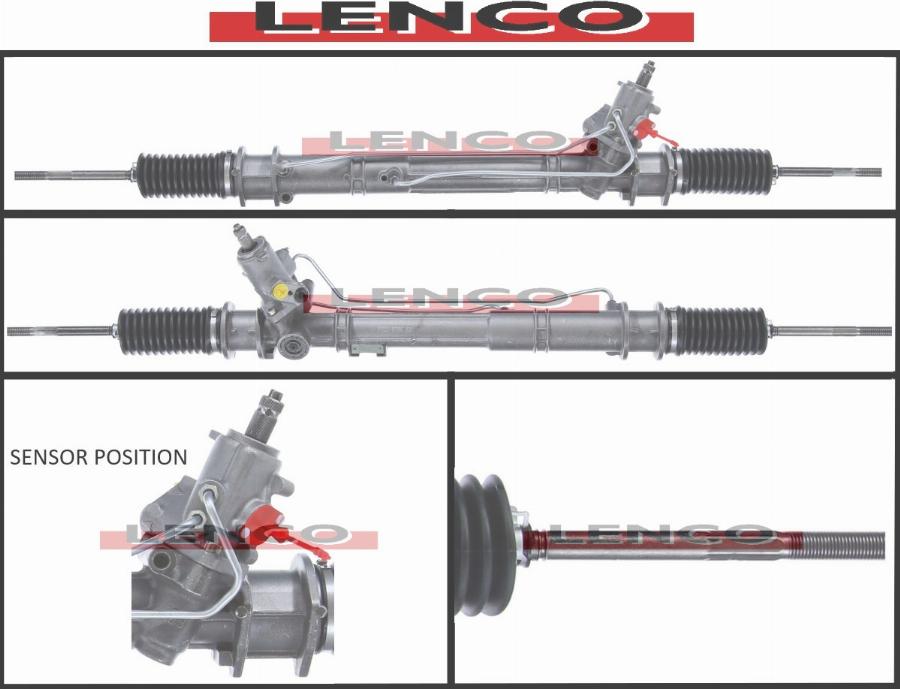 Lenco SGA796L - Рулевой механизм, рейка autosila-amz.com