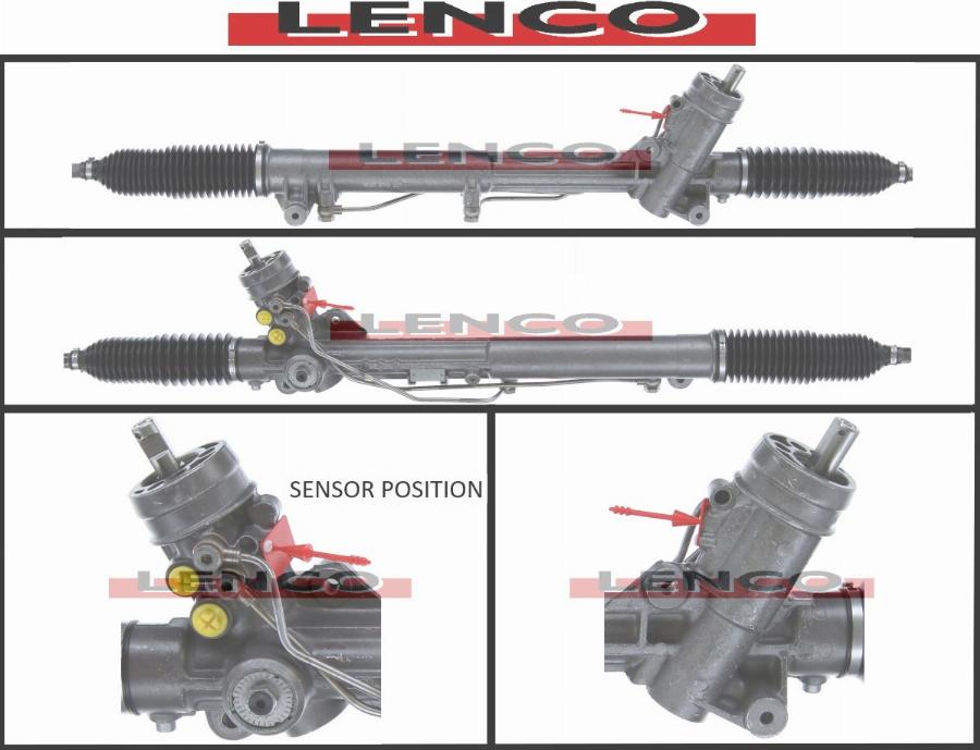 Lenco SGA749L - Рулевой механизм, рейка autosila-amz.com