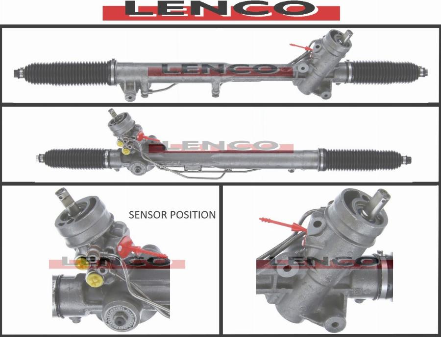 Lenco SGA740L - Рулевой механизм, рейка autosila-amz.com