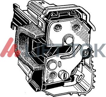 Lift-Tek LT40375 - Замок двери autosila-amz.com