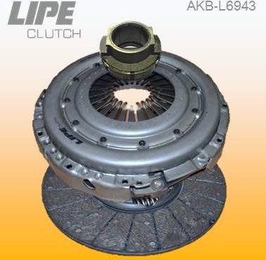 Lipe Clutch AKB-L6943 - Комплект сцепления autosila-amz.com