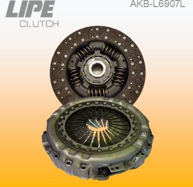 Lipe Clutch AKB-L6907 - Комплект сцепления autosila-amz.com