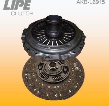 Lipe Clutch AKB-L6915 - Комплект сцепления autosila-amz.com