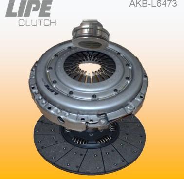 Lipe Clutch AKB-L6473 - Комплект сцепления autosila-amz.com