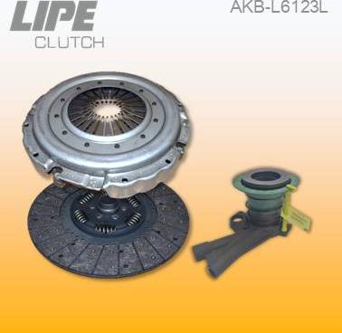 Lipe Clutch AKB-L6123 - Комплект сцепления autosila-amz.com
