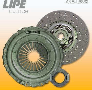 Lipe Clutch AKB-L6882 - Комплект сцепления autosila-amz.com