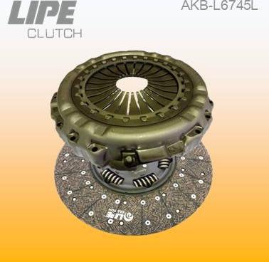 Lipe Clutch AKB-L6745 - Комплект сцепления autosila-amz.com