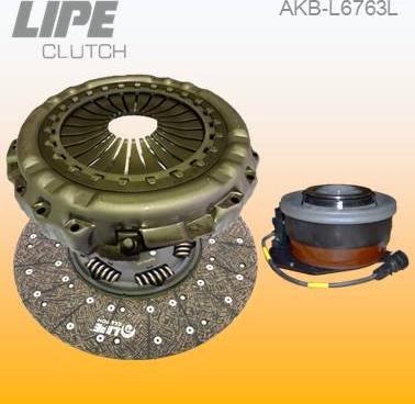 Lipe Clutch AKB-L6763 - Комплект сцепления autosila-amz.com