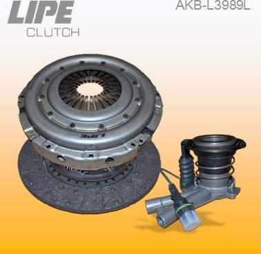 Lipe Clutch AKB-L3989 - Комплект сцепления autosila-amz.com