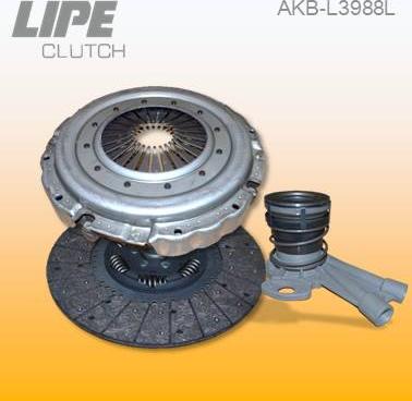 Lipe Clutch AKB-L3988 - Комплект сцепления autosila-amz.com