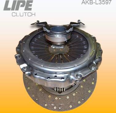 Lipe Clutch AKB-L3597 - Комплект сцепления autosila-amz.com