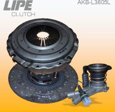 Lipe Clutch AKB-L3605 - Комплект сцепления autosila-amz.com