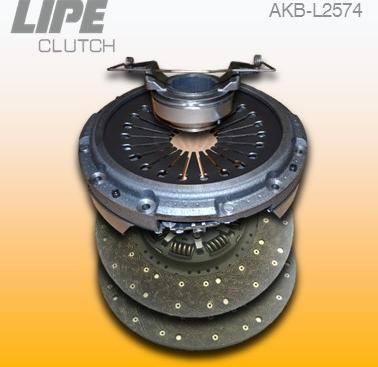 Lipe Clutch AKB-L2574 - Комплект сцепления autosila-amz.com