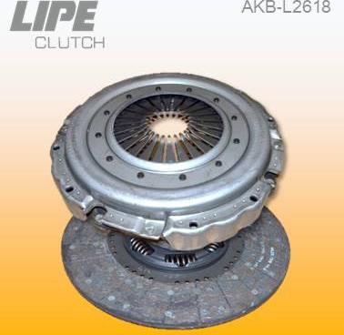 Lipe Clutch AKB-L2618 - Комплект сцепления autosila-amz.com