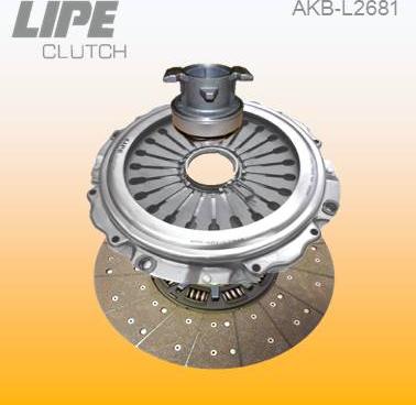 Lipe Clutch AKB-L2681 - Комплект сцепления autosila-amz.com