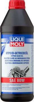 Liqui Moly 1025 - МАСЛО ТРАНСМИССИОННОЕ Hypoid-Getriebeoil SAE 80W API GL5 1L autosila-amz.com