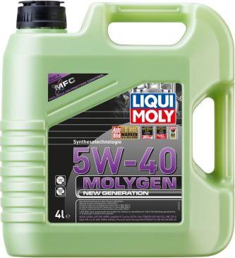 Liqui Moly 8578 - LiquiMoly 5W40 Liqui Moly Molygen NeW Generation (4L) масло моторное! синт. \ API SN/CF, ACEA A3/B4 autosila-amz.com