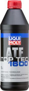 Liqui Moly 8042 - LiquiMoly Top Tec ATF 1600 (1L)+ масло трансмиссионное !синт. для АКПП\ MB 236.12/236.14 autosila-amz.com