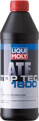 Liqui Moly 3659 - LiquiMoly Top Tec ATF 1600 (1L) масло трансмиссионное! синт. для АКПП\ MB 236.12/236.14 autosila-amz.com