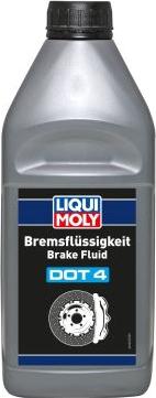 Liqui Moly 21157 - Тормозная жидкость Bremsflussigkeit DOT 4 (1л) autosila-amz.com