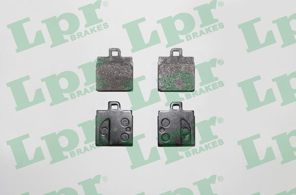LPR 05P029 - Тормозные колодки, дисковые, комплект autosila-amz.com