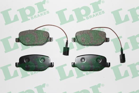 LPR 05P1659 - Brake Pad autosila-amz.com