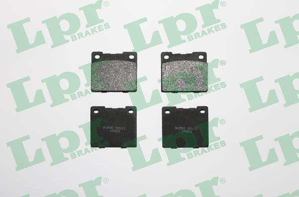 LPR 05P113 - Тормозные колодки, дисковые, комплект autosila-amz.com