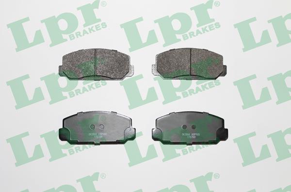 LPR 05P183 - Тормозные колодки, дисковые, комплект autosila-amz.com