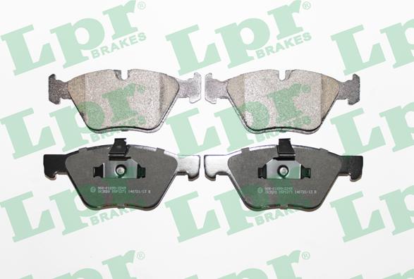 LPR 05P1271 - Колодки тормозные дисковые LPR 05P1271 (23793) BMW 1/3/5(E81/E90/E60) 04- F Ind autosila-amz.com