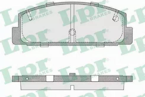 Remsa 0179.40 - Тормозные колодки, дисковые, комплект autosila-amz.com