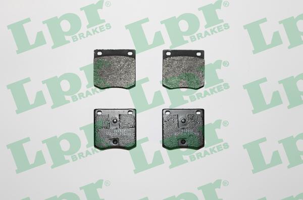 LPR 05P394 - Тормозные колодки, дисковые, комплект autosila-amz.com