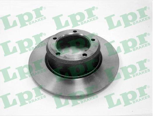 LPR A4151P - Тормозной диск autosila-amz.com