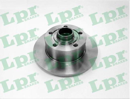 LPR A1481P - Тормозной диск autosila-amz.com
