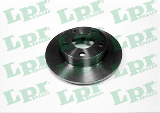 LPR A1501P - Тормозной диск autosila-amz.com
