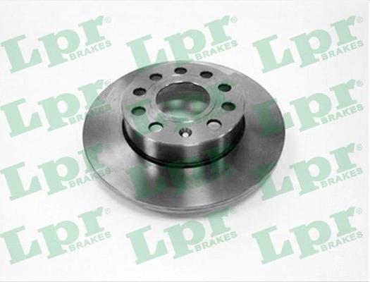 LPR A1010P - Тормозной диск autosila-amz.com