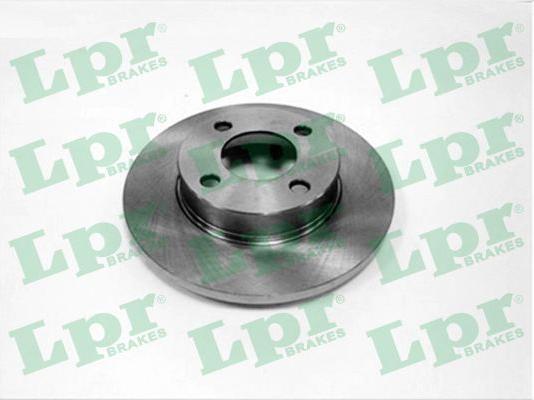 LPR A1081P - Тормозной диск autosila-amz.com