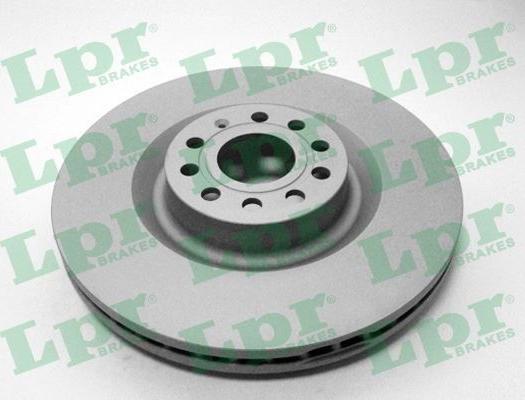 LPR A1024VR - Тормозной диск autosila-amz.com