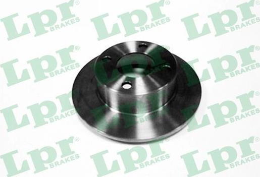 LPR A1101P - Тормозной диск autosila-amz.com