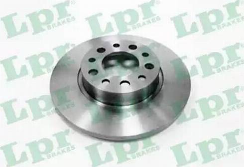 LPR A2004PR - Тормозной диск autosila-amz.com