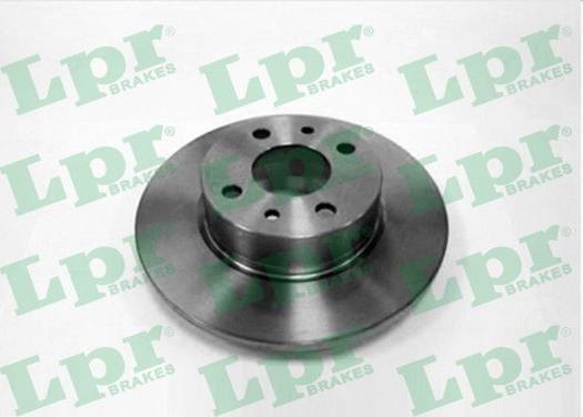 LPR A2161P - Тормозной диск autosila-amz.com