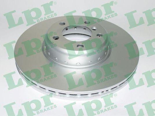 LPR B2087VBR - Тормозной диск autosila-amz.com