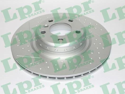 LPR B2104VBR - Тормозной диск autosila-amz.com